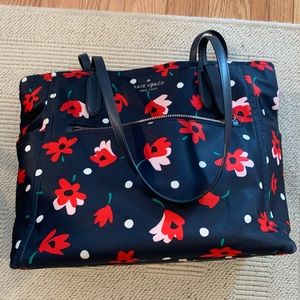 Kate Spade Diaper /Gym Bag - Chelsea Whimsy Floral Baby Tote Bag